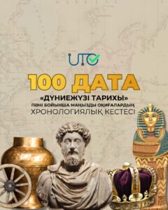 📢ДҮНИЕЖҮЗІ ТАРИХЫНАН 100 ДАТА!!!
